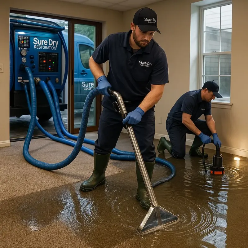 Water Extraction and Removal process in Bridgton, ME